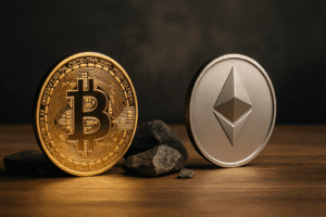 Lee más sobre el artículo Bitcoin se sostiene en lo físico, mientras que Ethereum depende del consenso humano