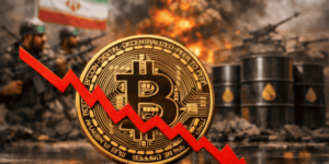Bitcoin tiembla mientras la guerra en Irán lleva el petróleo a USD 115