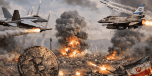 Cae bitcoin tras ataque de Estados Unidos e Israel a Irán